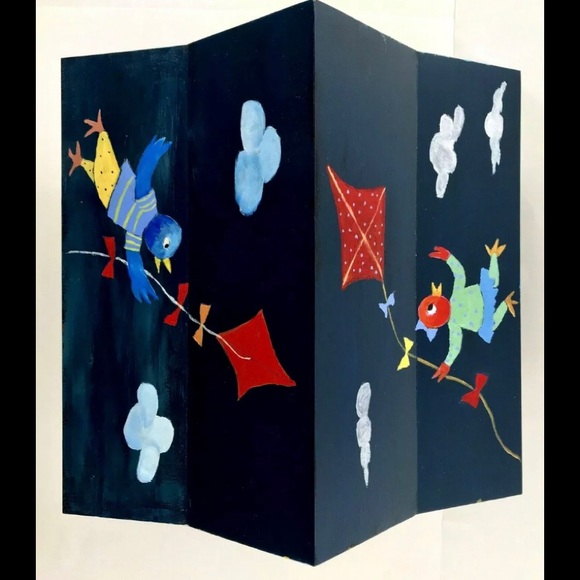 Artist Barbara Olsen Hand-painted bird house - Picture 7 of 12